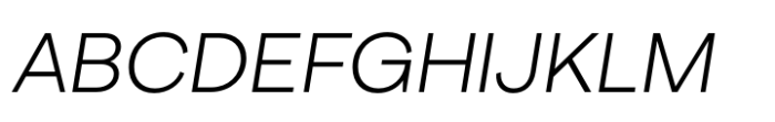 Armin Grotesk Ultra Light Italic Font UPPERCASE
