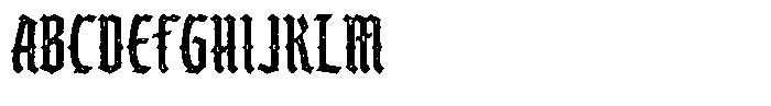 Armistice Textured Font UPPERCASE