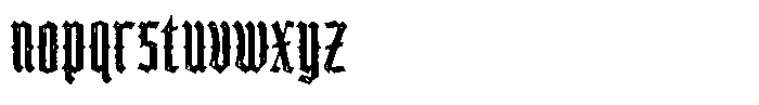 Armistice Textured Font LOWERCASE
