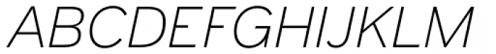 Armitage Thin Italic Font UPPERCASE
