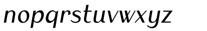 Armoire Bold Italic Font LOWERCASE