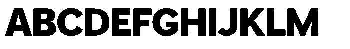 Armonia Black Font UPPERCASE