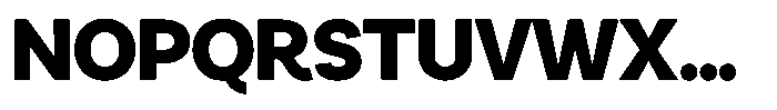 Armonia Black Font UPPERCASE
