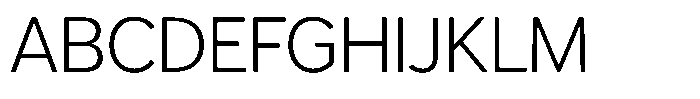 Armonia Light Font UPPERCASE