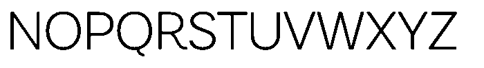 Armonia Light Font UPPERCASE
