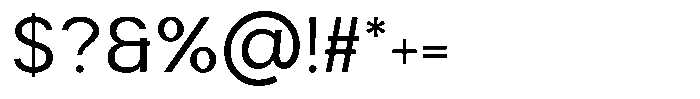 Armonia Regular Font OTHER CHARS