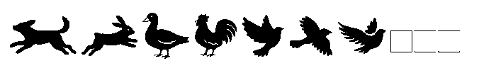 Armonia Symbols Font UPPERCASE