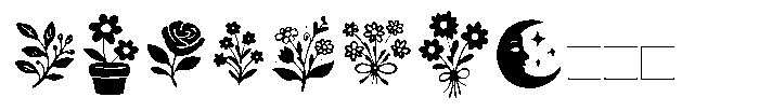 Armonia Symbols Font UPPERCASE