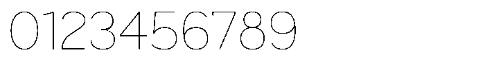 Armonia Thin Font OTHER CHARS