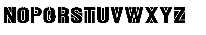 Armor Legion Regular Font UPPERCASE