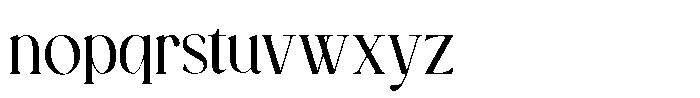 Armora Gallery Font LOWERCASE