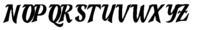 Arndym Font UPPERCASE