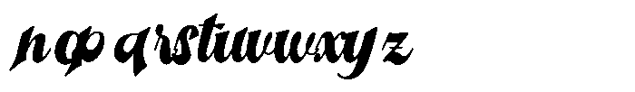 Arndym Font LOWERCASE