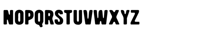 Arnel Blur Regular Font UPPERCASE
