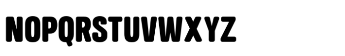 Arnel Rounded Regular Font UPPERCASE