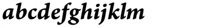 Arno Pro Caption Bold Italic Font LOWERCASE