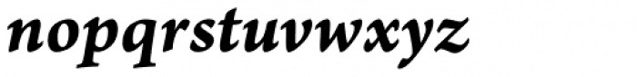 Arno Pro Caption Bold Italic Font LOWERCASE