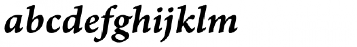 Arno Pro Caption SemiBold Italic Font LOWERCASE