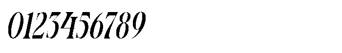 Arnoira Italic Font OTHER CHARS
