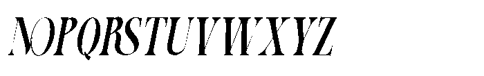 Arnoira Italic Font UPPERCASE