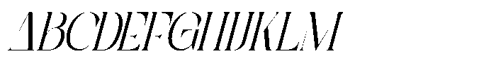 Aroba Modern Italic FONT