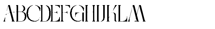 Aroba Modern Regular Font UPPERCASE