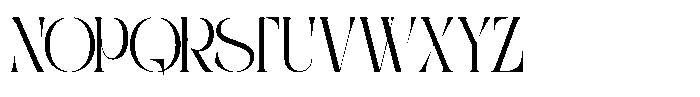 Aroba Modern Regular Font UPPERCASE