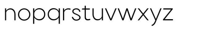 Arodora Pro Light Font LOWERCASE