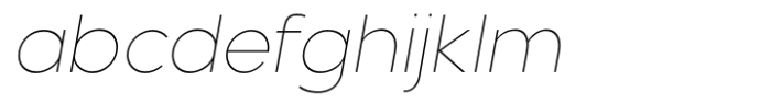 Arodora Pro Thin Italic FONT