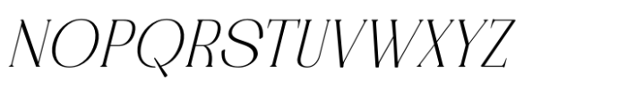 Aroelin Italic Font UPPERCASE