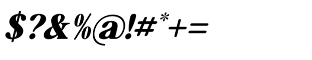 Aroma Baked Italic Font OTHER CHARS