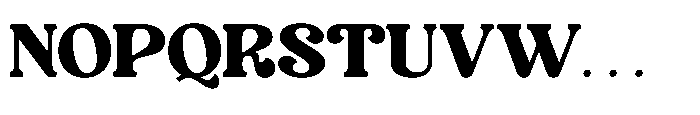 Aroma Vintage Regular Font UPPERCASE