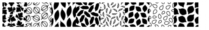 Aromatica Patterns Font UPPERCASE