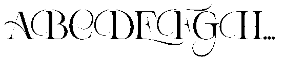 Aroney  Regular Font UPPERCASE