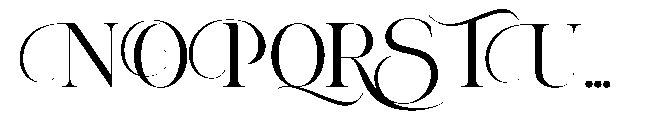 Aroney  Regular Font UPPERCASE