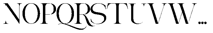 Aroney  Regular Font LOWERCASE