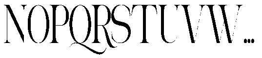 Aroney  Scale Regular Font LOWERCASE