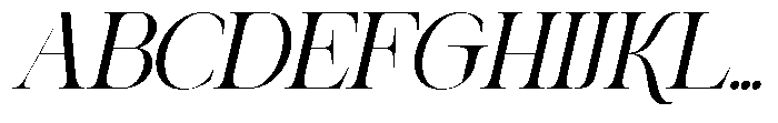 Aroney  Slant Regular FONT
