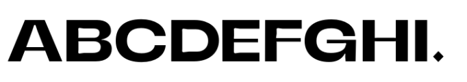 Arp 240 Black Font UPPERCASE