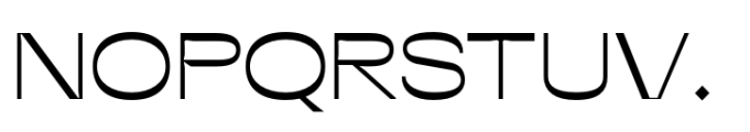 Arp 40 Light Font UPPERCASE