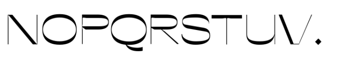 Arp Variable Display Font UPPERCASE