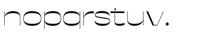 Arp Variable Display Font LOWERCASE