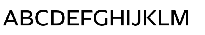 Arpona Sans Regular Font UPPERCASE