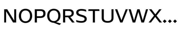 Arpona Sans Regular Font UPPERCASE