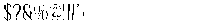 Arqine Font OTHER CHARS