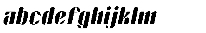 Arqon Black Expanded Oblique FONT
