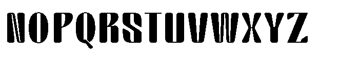 Arqon Black Expanded Font UPPERCASE