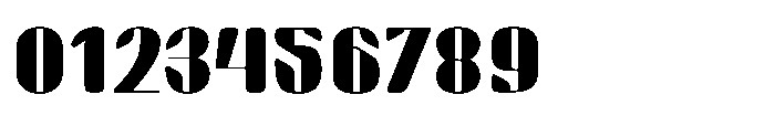 Arqon Black Extra Expanded Font OTHER CHARS