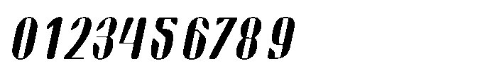 Arqon Black Semi Condensed Oblique Font OTHER CHARS