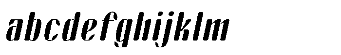 Arqon Black Semi Condensed Oblique FONT